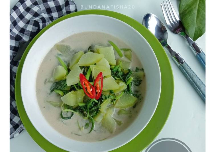 Resep Bobor Bayam Labu Siam | Bahan Membuat Bobor Bayam Labu Siam Yang Lezat