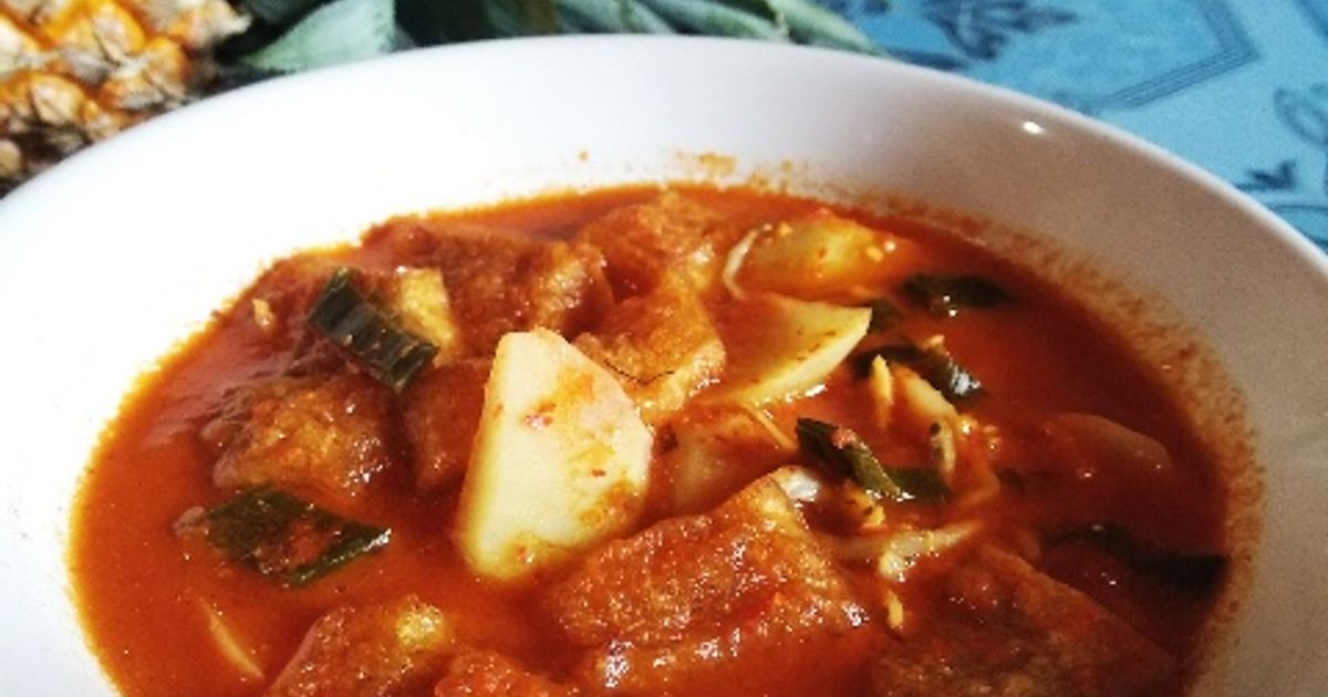 Sambalado cangkuak(masakan padang)
