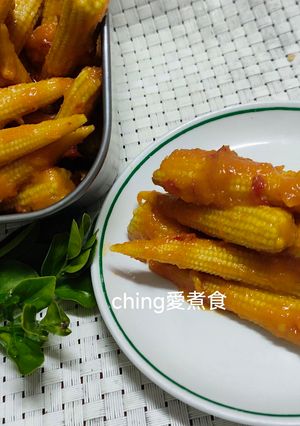 夏日小菜同樂會-黃金玉米筍 的食譜成品照片