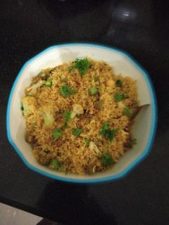 வெஜிடபிள் இடியப்ப பிரியாணி(Veg Idiyappa biriyani recipe in tamil) செய்முறை முக்கிய புகைப்படம்