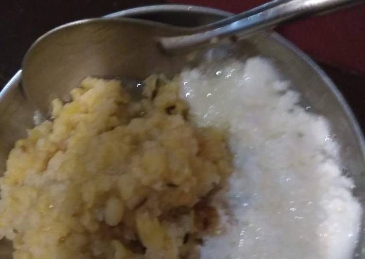 Recipe of Quick Sama rice moong daal khichdi