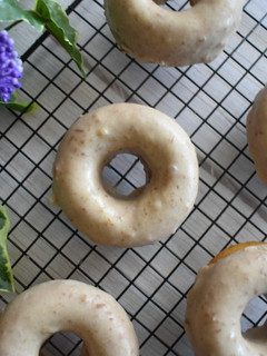 Una foto de Donuts de calabaza con dulce de leche