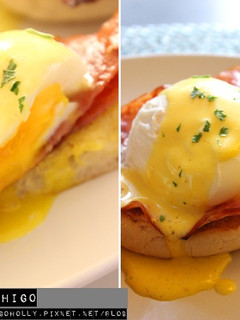 早餐班奈迪蛋Eggs benedict 的食譜成品照片