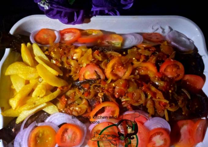 Recipe of Any-night-of-the-week Baked fish 😋