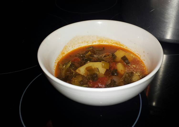 Cabbage and Tomato Soup