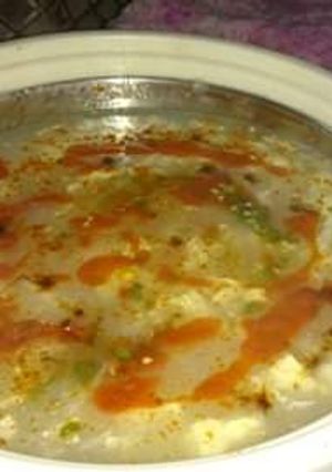 A picture of Chicken CornSoup.
