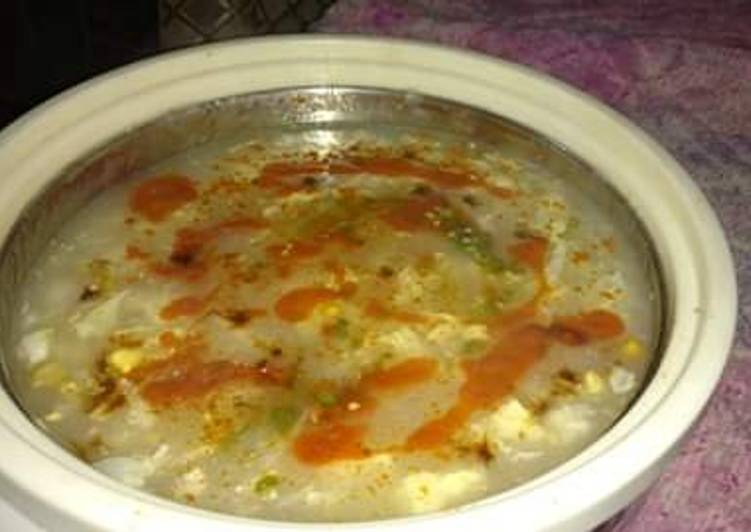 Recipe of Homemade Chicken CornSoup