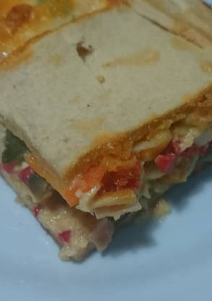 Una foto de Masa crocante para base de tartas saladas