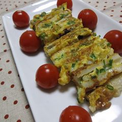 A picture of Mayonnaise Flavored Chikuwa Piccata.