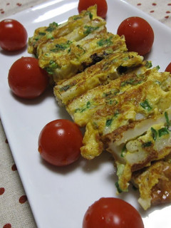 A picture of Mayonnaise Flavored Chikuwa Piccata.