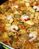 Paella mixta