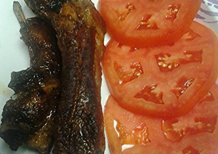 Easiest Way to Make Super Quick Homemade Pan fried ribs