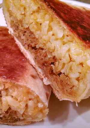 A picture of Pulled Pork Chimichangas.