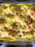 Coliflor y papas gratinadas