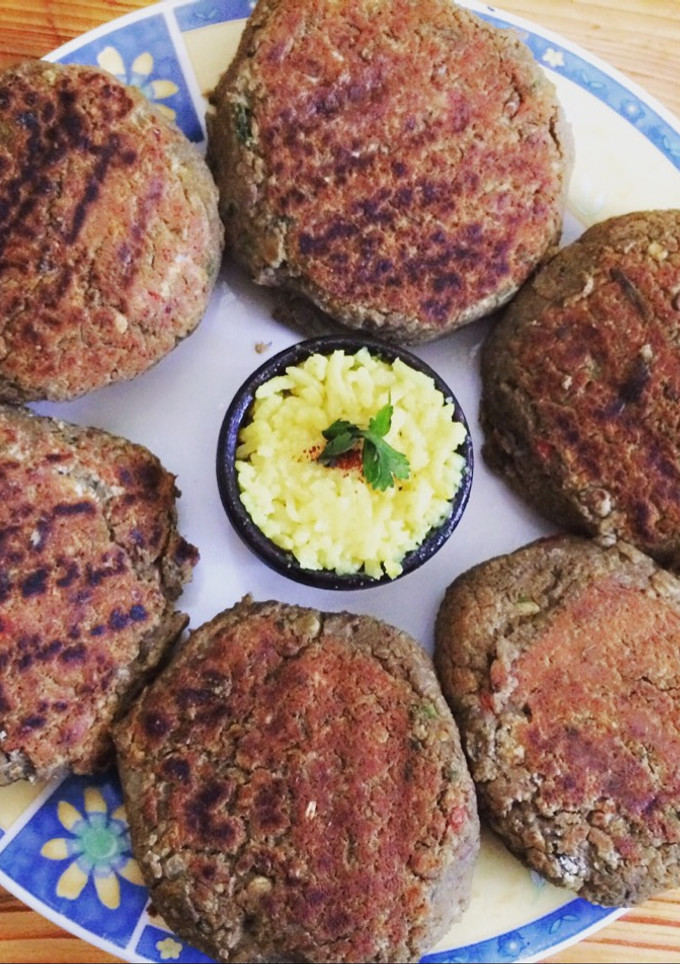 Una foto de Hamburguesas de lentejas 🍛