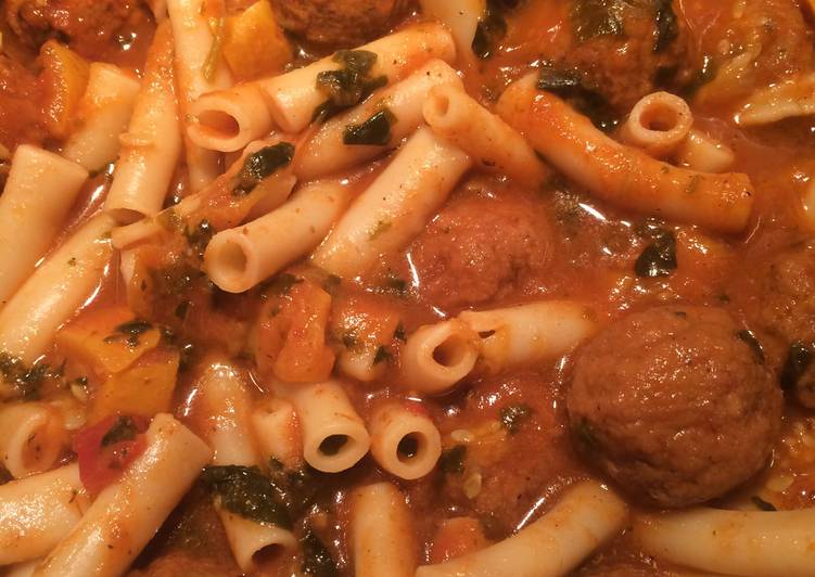 Recipe of Any-night-of-the-week Sheryl&#39;s Florentine Meatball Soup