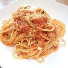 A picture of Scallop and Tomato Pasta.