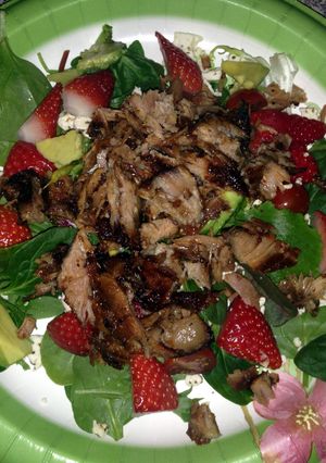 A picture of Shaved Rib Salad.