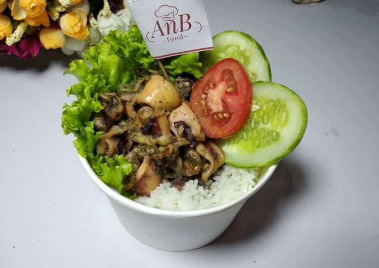 Resep Cumi Item Resep Mertua yang Bisa Manjain Lidah