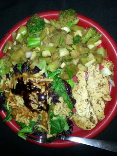 A picture of Broccoli with turnips.