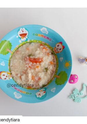 Foto resep Bubur sayur mpasi