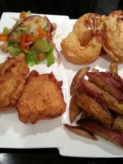 A picture of Japanese Shrimp & Fish Tempura.