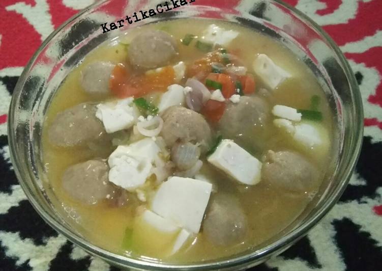 Soup Tahu Bakso
