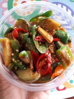 Foto resep Oseng terong ijo