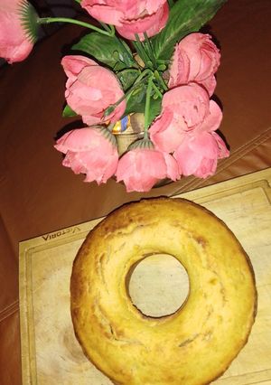 Una foto de Budín de limón - naranja