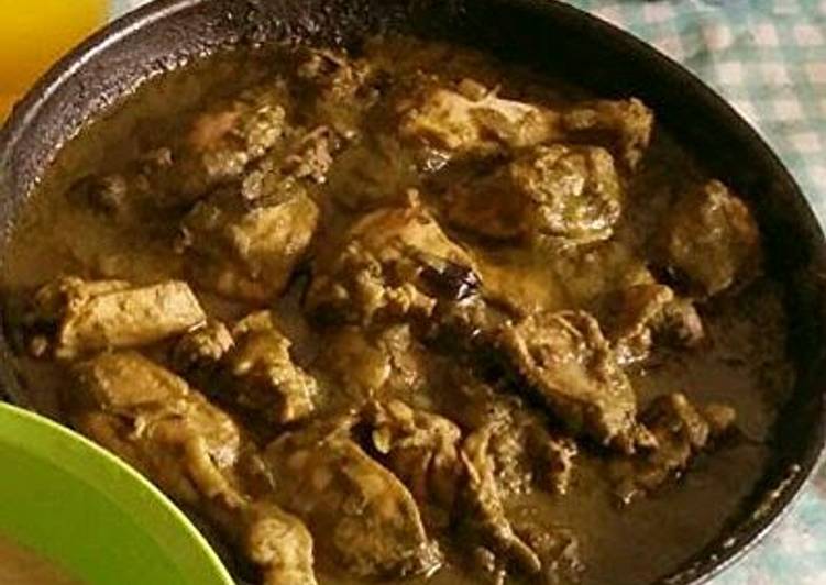 Steps to Make Award-winning Coriander chicken curry