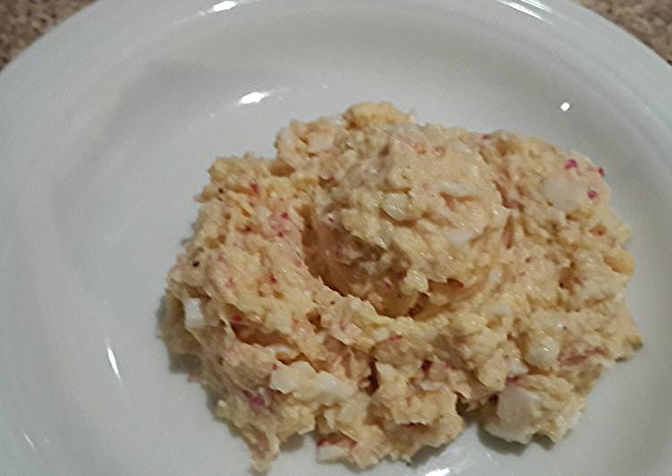 Recipe: Tasty Egg and radish salad