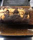 Brownie de choco maní y frambuesas sin azúcar