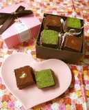 For Valentine's Day:  Roasted Green Tea & Pistachio Truffles