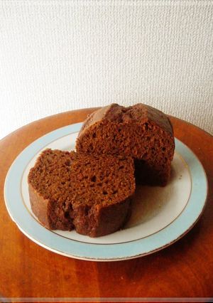 A picture of Fluffy Chocolate Cake with Tofu.