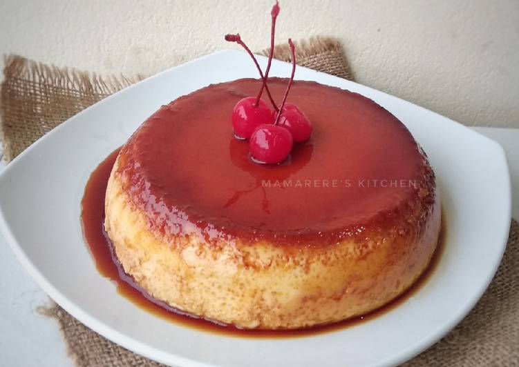 Resep Steamed Caramel Cheesecake Anti Gagal