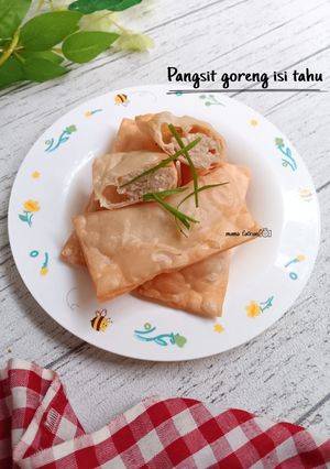 Foto resep Pangsit goreng isi tahu