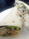 Simple pork chop wrap