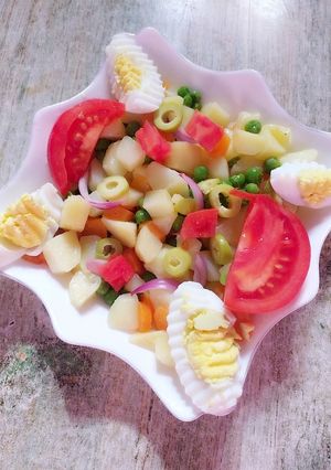 صورة لوصفة خضر مفورة