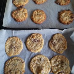 A picture of Chocolate chunk cookies.