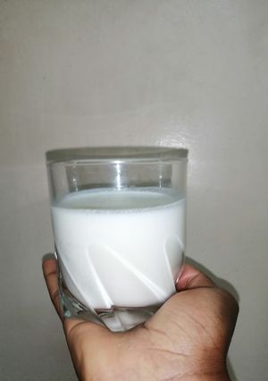 A picture of Maziwa mala/ sour milk/ natural yogurt / buttermilk.