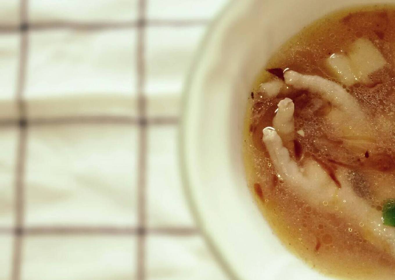 Sop Ceker Ayam