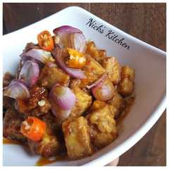 A picture of Sate Goreng Tempe #BikinRamadanBerkesan.