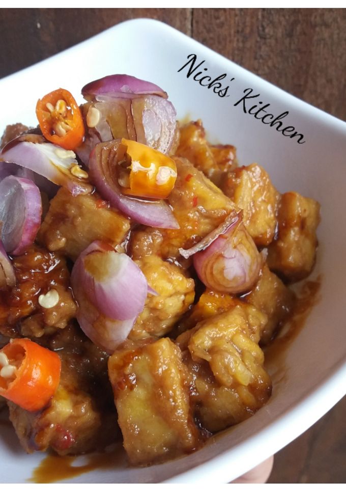 Foto resep Sate Goreng Tempe #BikinRamadanBerkesan