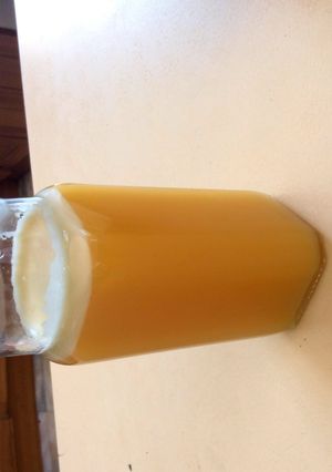 A picture of Mum's Brandy Sauce.