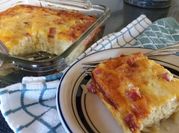 A picture of ham casseroles