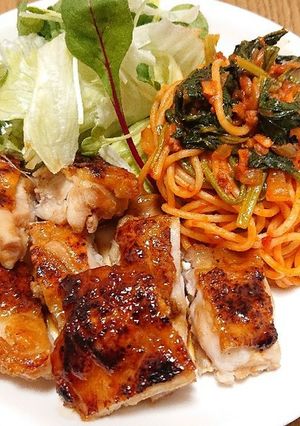 A picture of Crispy & Juicy Chicken Teriyaki.