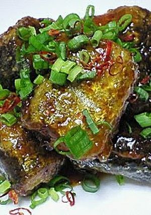 A picture of Spicy Pan-fried Pacific Saury: I Can't Stop Eating!.