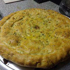 A picture of LuBella's Stuffed Pizza.