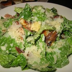 A picture of T's quick fix Ceaser Salad.