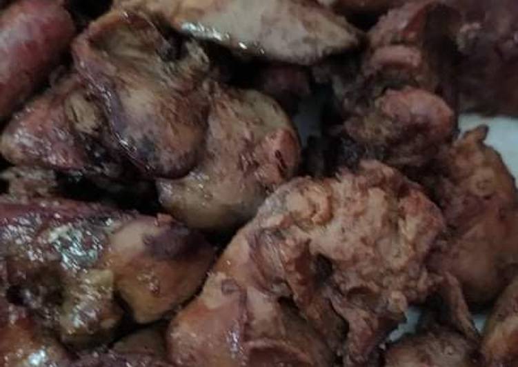 كبدة مقلية بنة خرافية